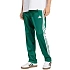 Spodnie męskie adidas 3-Stripes Tricot Regular-Fit Open Hem zielone JI8806