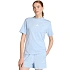 Koszulka damska adidas Essentials 3-Stripes Cotton błękitna KB7119