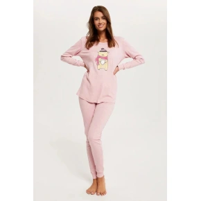 Piżama damska Baula różowa - Italian Fashion