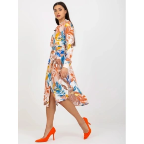 Sukienka damska EM SK 003U 1.07 Mieszanka brązowo-beżowa - FPrice