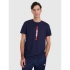 T-shirt regular z nadrukiem męski 4F 4FRAW25TTSHM3225-31S