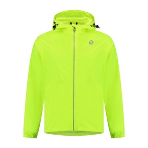 Rogelli kurtka na deszcz unisex CORE fluor 2XL