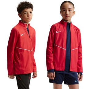 Dziecięca kurtka przeciwdeszczowa Nike Park 26 Red HM7269 657 Dziecięca kurtka przeciwdeszczowa Nike Park 26 Red HM7269 657