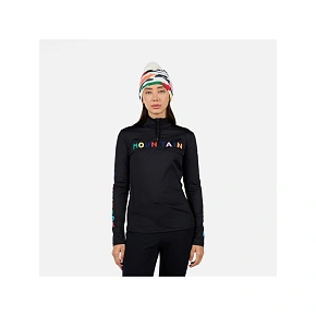 Bluza damska ROSSIGNOL W JCC BOOSTER HZ czarna Bluza damska ROSSIGNOL W JCC BOOSTER HZ czarna