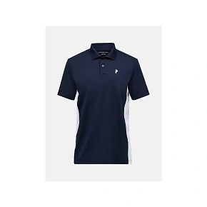 Koszulka męska PEAK PERFORMANCE M Swift Polo kolor granatowy Koszulka męska PEAK PERFORMANCE M Swift Polo kolor granatowy