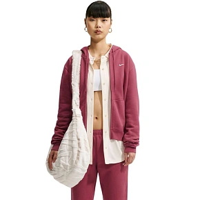 Bluza damska Nike Studio Fleece Medium Weight różowa IM8504 654 Bluza damska Nike Studio Fleece Medium Weight różowa IM8504 654