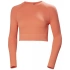Damska koszulka Allure Seamless Crop Top Ls W 53939 284 - Helly Hansen