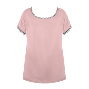Damski top od piżamy MARGOT PG 71 różowy - Nipplex