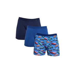 Pánské boxerky 946/02 A'3  modré mix - Cornette