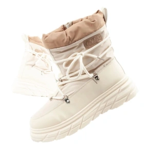 Lee Cooper buty sportowe damskie zimowe trekkingowe ocieplane beżowy kremowy dámské Lee Cooper buty sportowe damskie zimowe trekkingowe ocieplane beżowy kremowy dámské