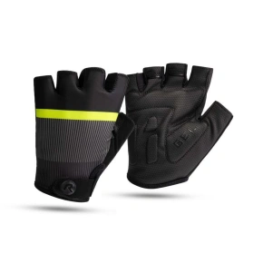 Rogelli rękawiczki HERO II czarny-fluor 2XL