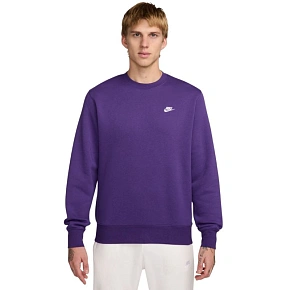 Bluza męska Nike Club BB fioletowa FN3886 507 pánské