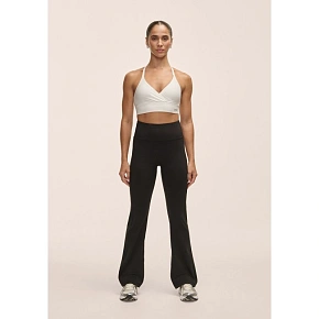 Spodnie damskie CASALL Soft Touch Flared Pants kolor czarny