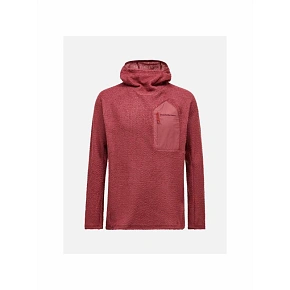 Bluza męska PEAK PERFORMANCE M Freelight Polartec Alpha Hood kolor czerwony Bluza męska PEAK PERFORMANCE M Freelight Polartec Alpha Hood kolor czerwony