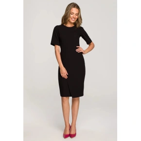 Sukienka damska S317 czarny - Stylove