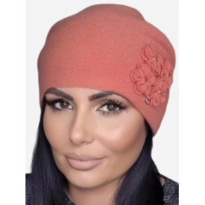 Czapka damska Rudy K.21.043.27 cynamon - Kamea