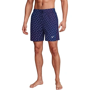 Spodenki kąpielowe Nike Breaker Swoosh Link Midnig granatowo-różowo-fioletowe NESSG577 440 Spodenki kąpielowe Nike Breaker Swoosh Link Midnig granatowo-różowo-fioletowe NESSG577 440