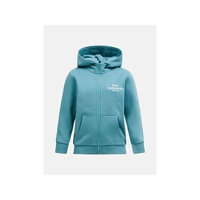 Bluza PEAK PERFORMANCE Original Zip Hood Junior niebieski