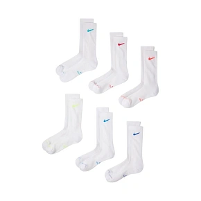 Skarpety Nike Everyday Elevated 6 par białe HQ8021 906 43-46 Skarpety Nike Everyday Elevated 6 par białe HQ8021 906 43-46