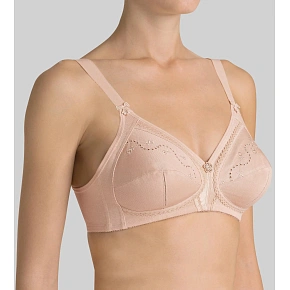 Biustonosz na fiszbinach Doreen + Cotton 01 N - Triumph Biustonosz na fiszbinach Doreen + Cotton 01 N - Triumph