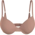 Damski biustonosz do makijażu LIGHTLY LINED DEMI 000QF9005E FSR - Calvin Klein