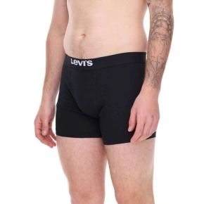 Pánské bavlněné boxerky Boxers 3-Pack černé - Levi's