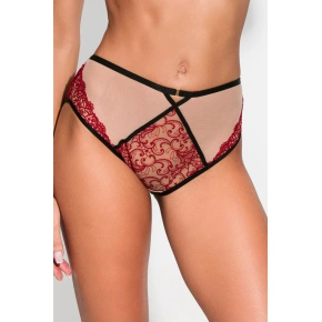 Kalhotky Allure 19190 červeno-béžové - Mediolano