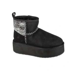 Buty EMU Australia Stinger Knit Flatform W W13143-BLAK dámské Buty EMU Australia Stinger Knit Flatform W W13143-BLAK dámské