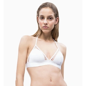 Top kąpielowy KW0KW00561-143 biały - Calvin Klein