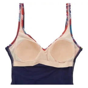 Strój kąpielowy jednoczęściowy 7239 M0 czarno-różowy - Anita