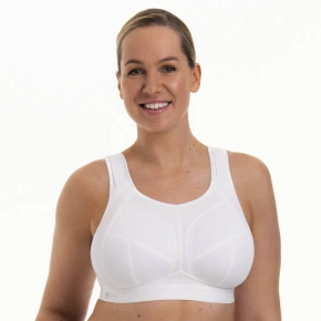 Damski biustonosz sportowy extreme control 5567 006 White - Active