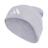 Czapka adidas New Logo Beanie Cuff szara JX5746