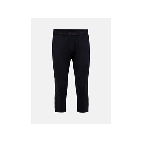 Spodnie Termiczne PEAK PERFORMANCE Magic 3/4 Long Johns Wool-blend Baselayer Men czarny Spodnie Termiczne PEAK PERFORMANCE Magic 3/4 Long Johns Wool-blend Baselayer Men czarny