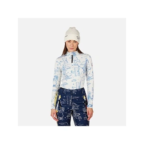 Bluza damska ROSSIGNOL W JCC BOOSTER HZ biała Bluza damska ROSSIGNOL W JCC BOOSTER HZ biała