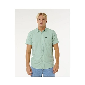 Koszula męska RIP CURL Vaporcool Aerotech S/S Shirt zielona