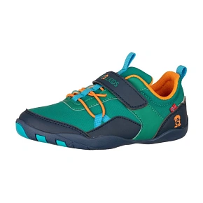 Buty Trollkids Skaland Barefoot Hiker zielony morski/niebieski madeirowski/zachód słońca na Saharze