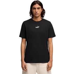 Koszulka męska Puma ESS Small No.1 Logo centered Tee czarna 692912 01 pánské Koszulka męska Puma ESS Small No.1 Logo centered Tee czarna 692912 01 pánské