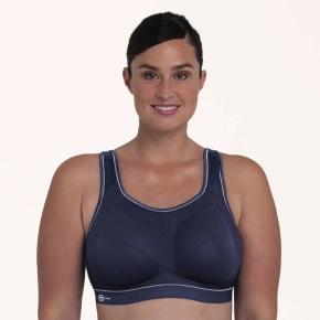 Biustonosz sportowy damski Extreme control 5567 371 Blue iris - Anita