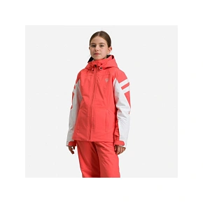 Kurtka narciarska ROSSIGNOL Girl Ski Jkt pomarańczowy Kurtka narciarska ROSSIGNOL Girl Ski Jkt pomarańczowy