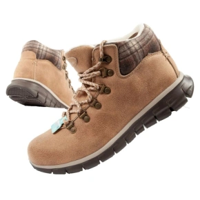Skechers buty zimowe botki damskie Synergy ocieplane Scotchgard dámské