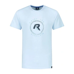 Rogelli t-shirt męski GRAPHIC błękitny 2XL