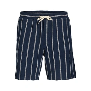 Jack&Jones męskie szorty w paski JPSTJAIDEN COBA STRIPE JOG SHORTS REG SN 12274413 SKY CAPTAIN/STRIPES