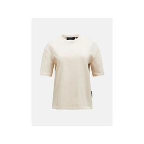 Bluza PEAK PERFORMANCE W Heavy Cotton Tee beżowy