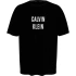 T-shirt męski KM0KM00750 - BEH czarny - Calvin Klein