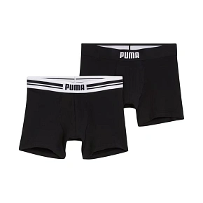Bokserki męskie Puma Everyday Placed Logo 2 pak czarne 938476 01 Bokserki męskie Puma Everyday Placed Logo 2 pak czarne 938476 01