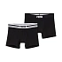 Bokserki męskie Puma Everyday Placed Logo 2 pak czarne 938476 01