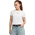 Koszulka damska Puma Ess Centered Cat Logo Tee biała 692916 02
