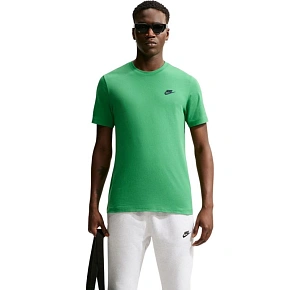 Koszulka męska Nike Club Tee zielona AR4997 306 pánské Koszulka męska Nike Club Tee zielona AR4997 306 pánské