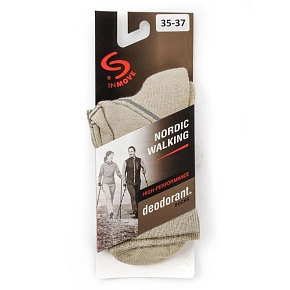 SKARPETY NORDIC WALKING DEODRANT beżowe SKARPETY NORDIC WALKING DEODRANT beżowe