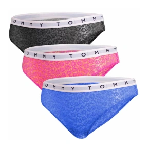 Koronkowe majtki damskie 3Pack UW0UW02522-0VH - Tommy Hilfiger Koronkowe majtki damskie 3Pack UW0UW02522-0VH - Tommy Hilfiger